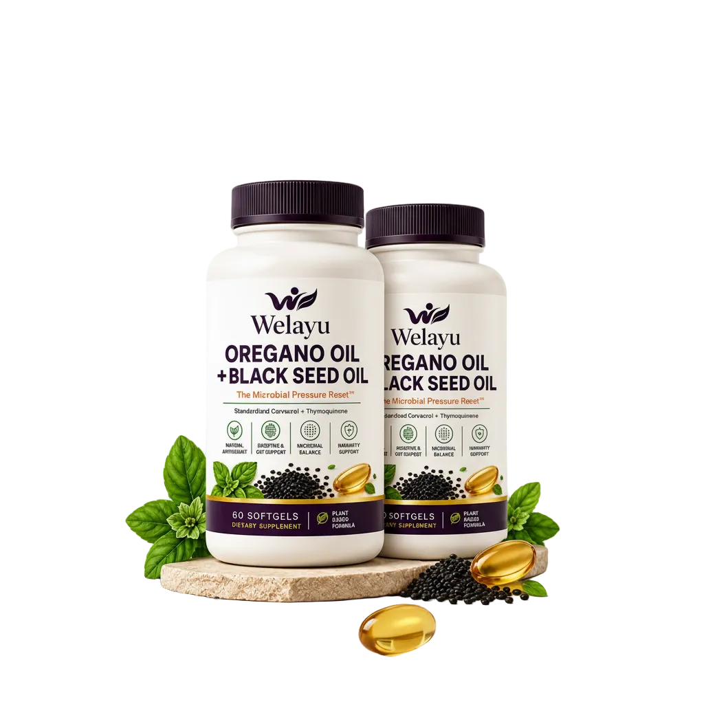 Welayu Reset — Oregano Oil + Black Seed Oil Capsules