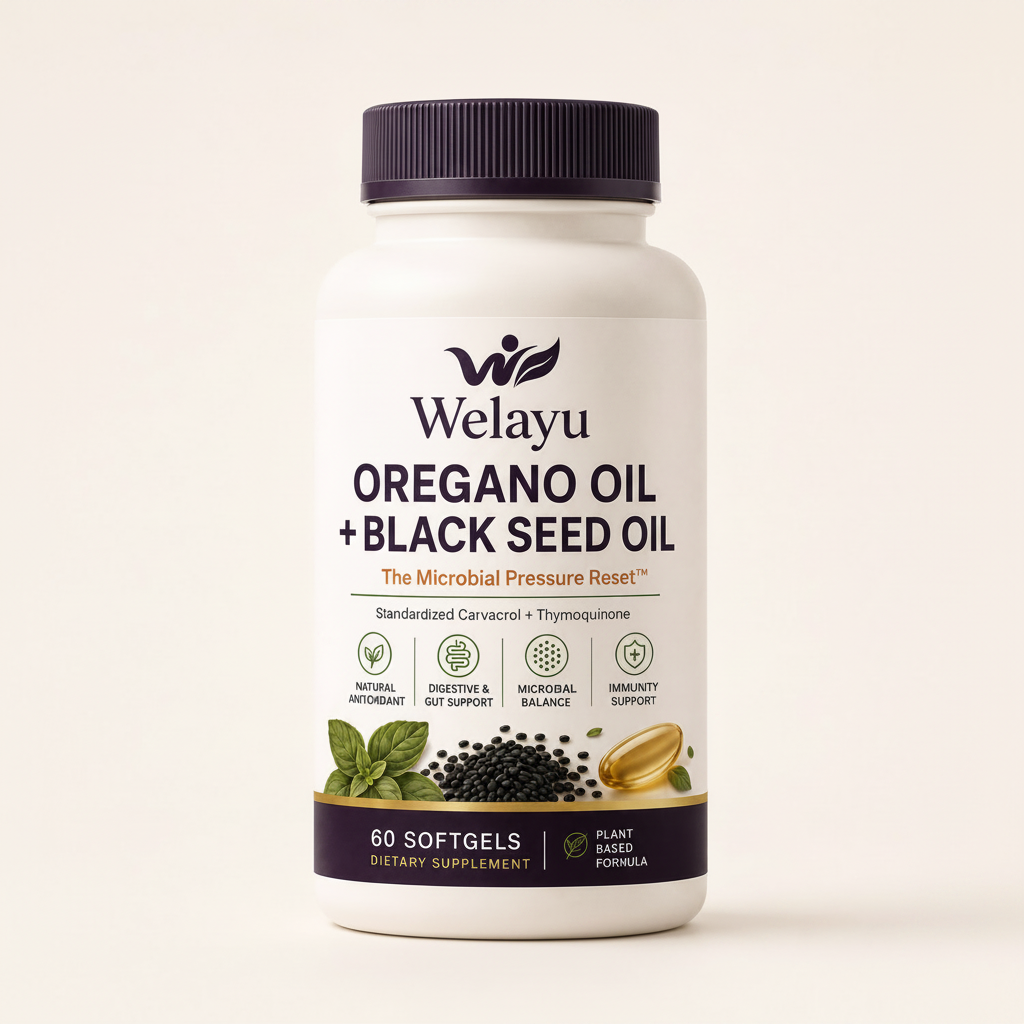 Welayu Reset — Oregano Oil + Black Seed Oil Capsules