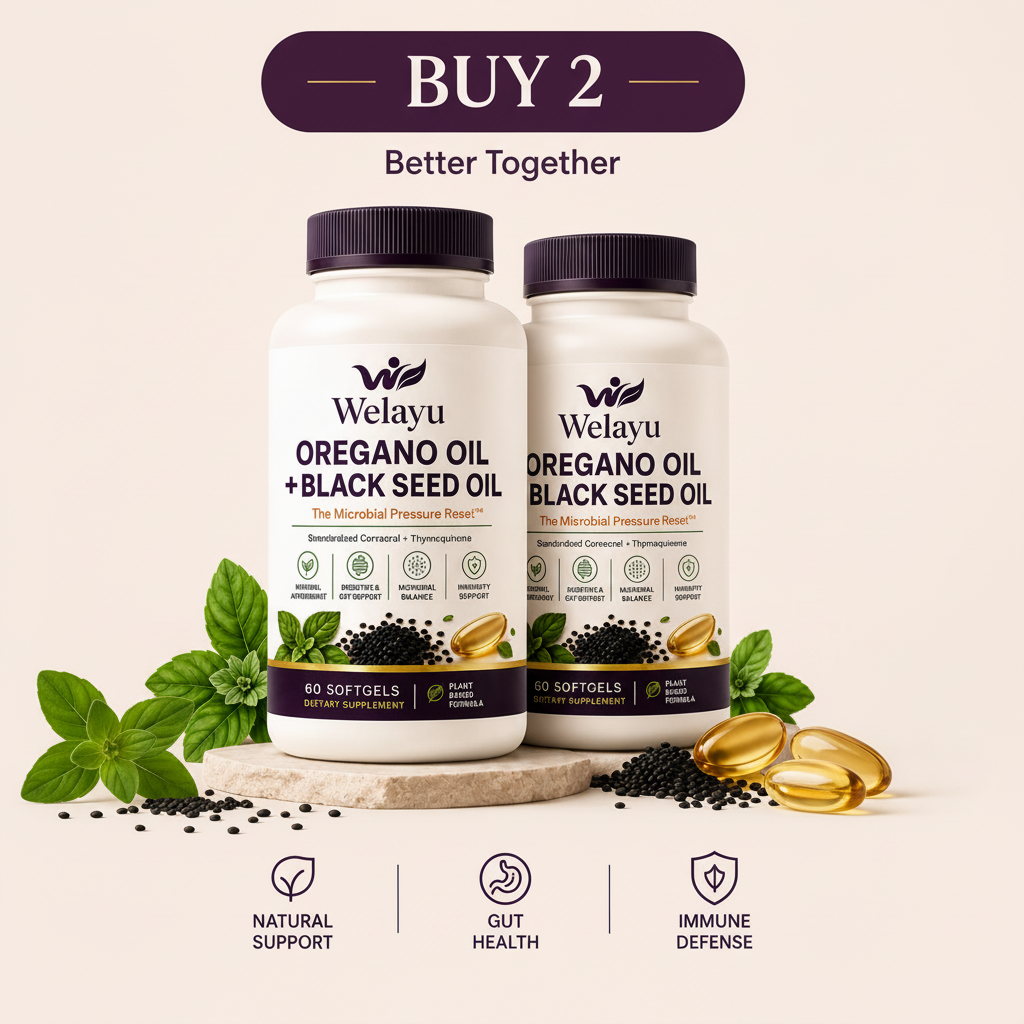 Welayu Reset — Oregano Oil + Black Seed Oil Capsules