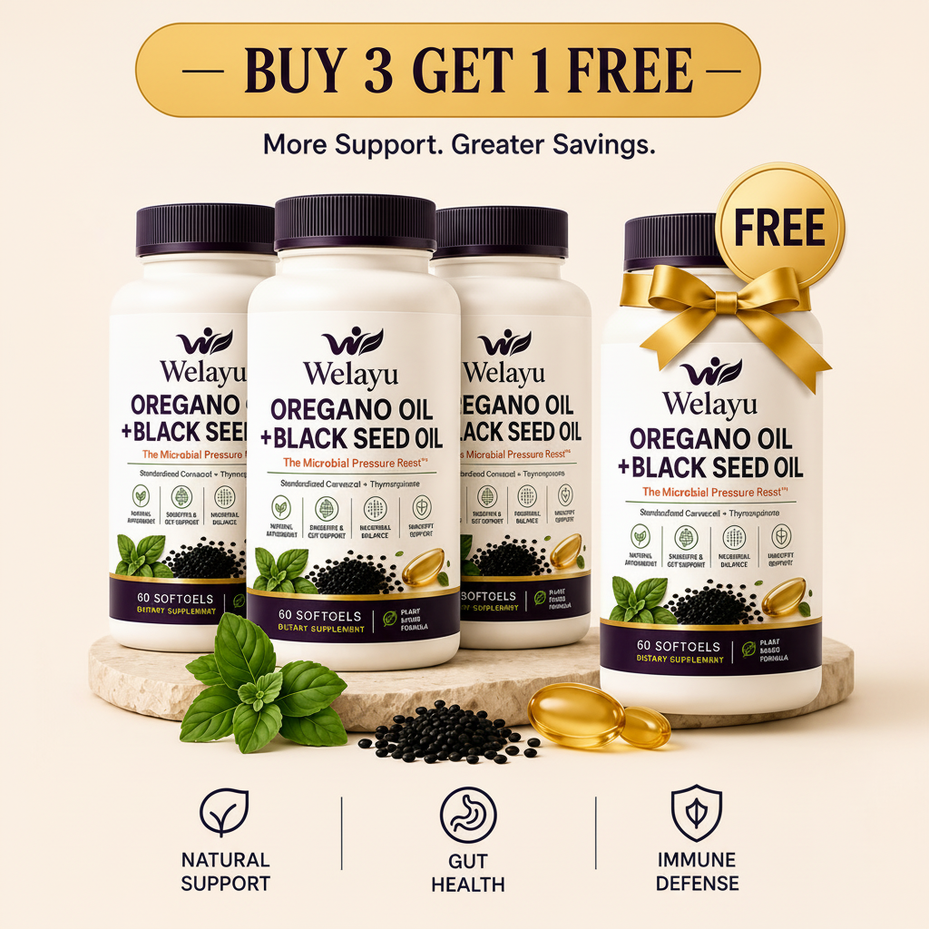Welayu Reset — Oregano Oil + Black Seed Oil Capsules